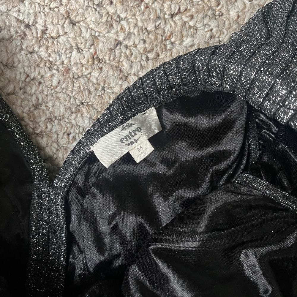 Entro Silver Ruffle Top - Picture 3 of 5